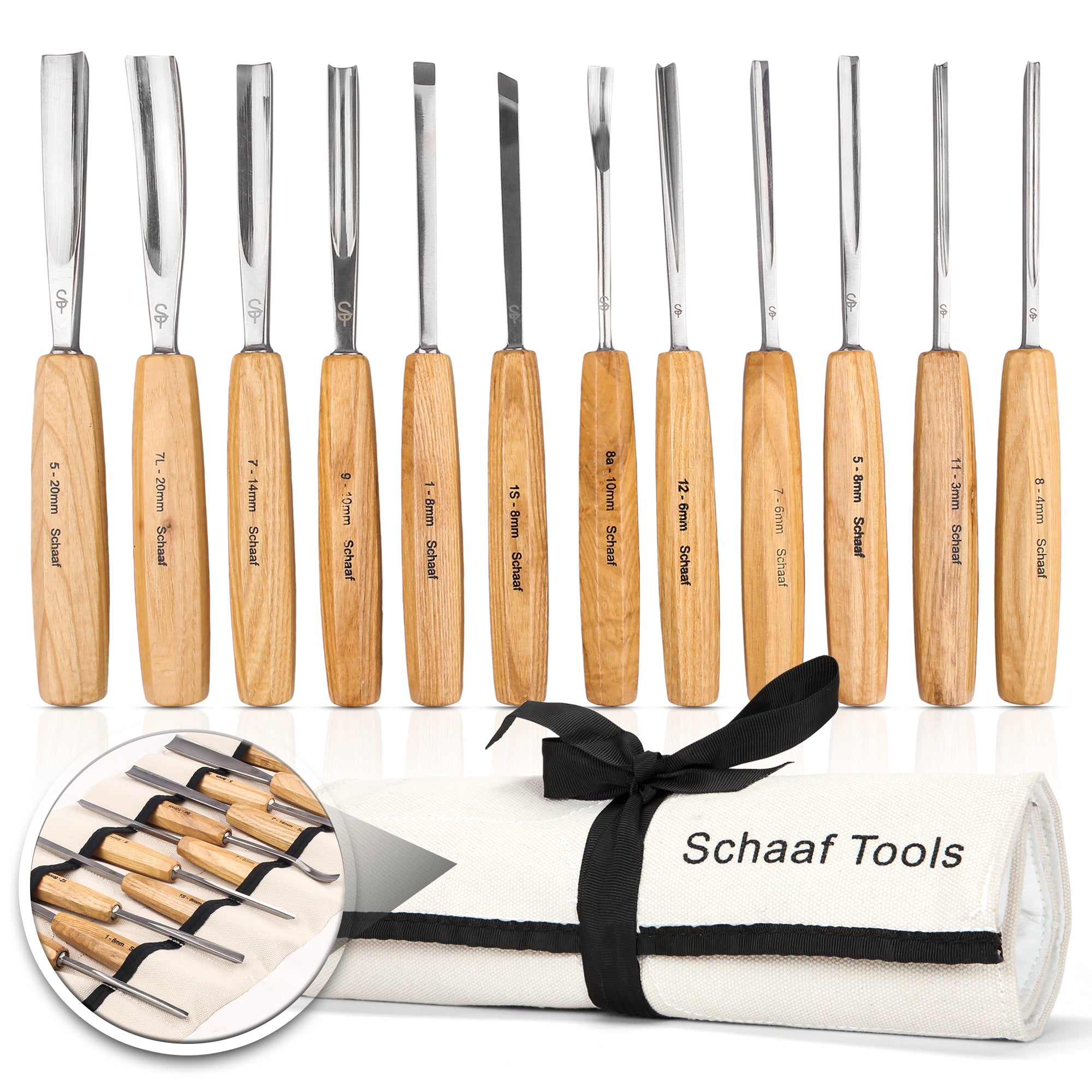 Carving Tool Set - Sculpter's Full Size - 8 Piece