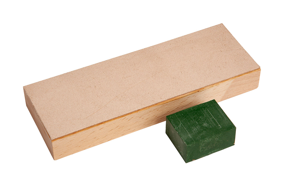 Premium Leather Strop Block